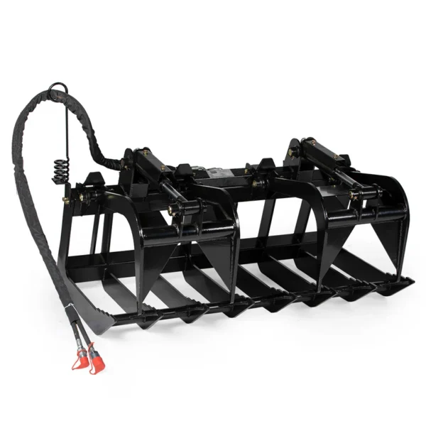 60" Standard Series Skid Steer Root Grapple Bucket