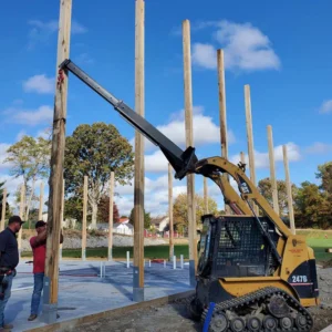 Adjustable Skid Steer Crane Jib