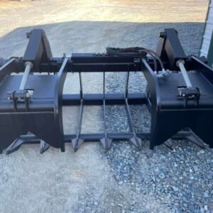 Skid Steer Heavy-Duty Grapple Attachment