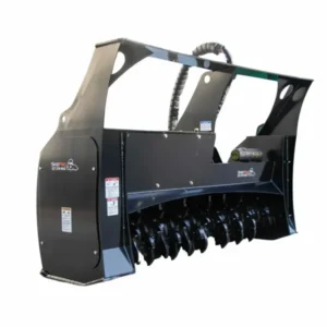 60″ Skid Steer Drum Mulcher – Heavy Duty Forestry Mulcher